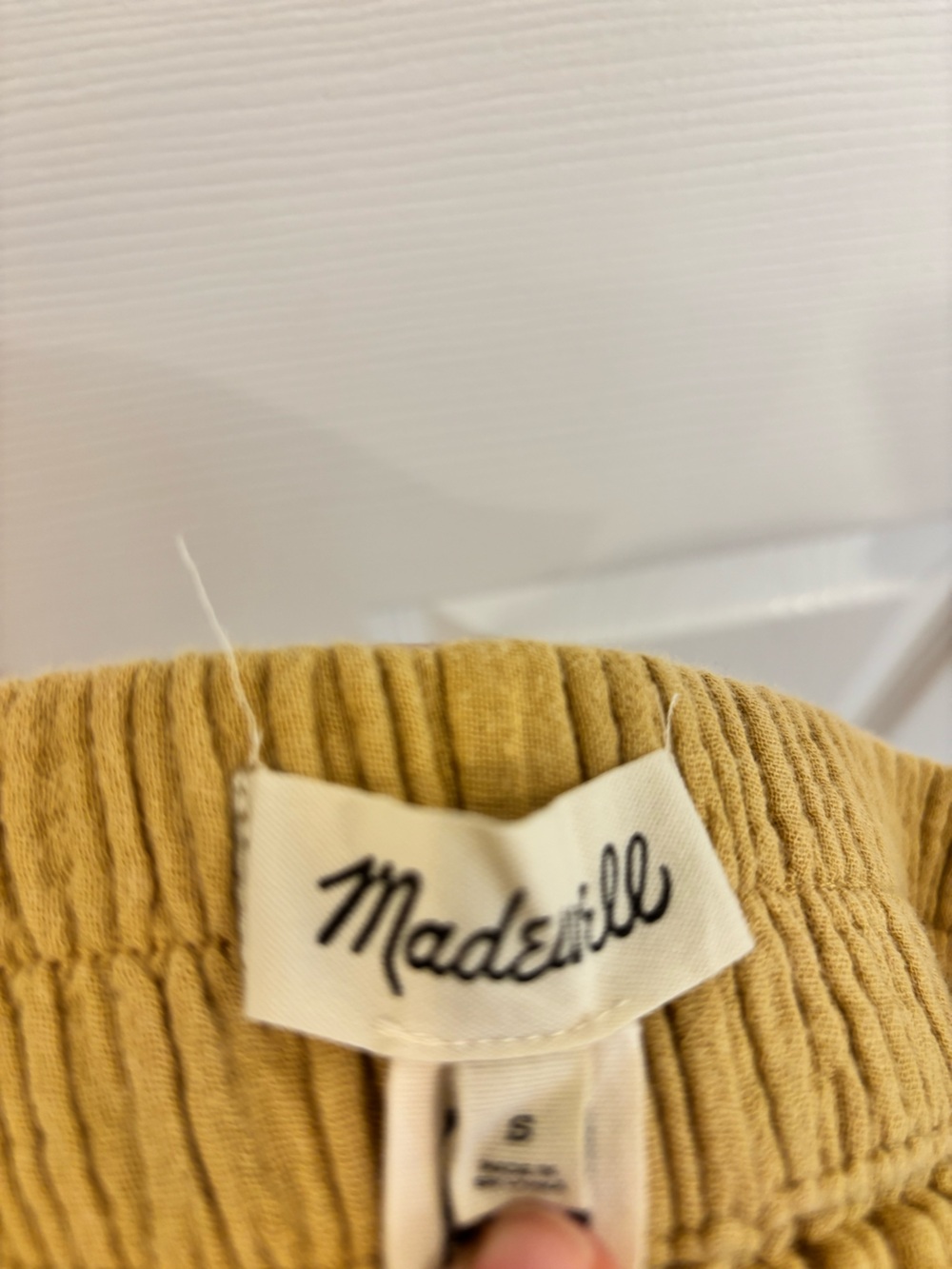 Madewell Huston Cotton Pants S - Picture 4 of 5